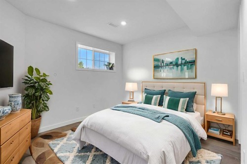 10913 Hidden Valley Drive Nw, Calgary, AB - Indoor Photo Showing Bedroom