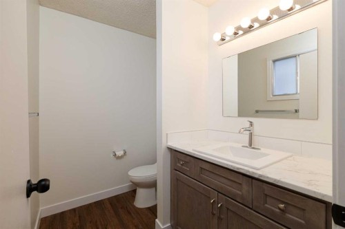 256 Queen Tamara Way Se, Calgary, AB - Indoor Photo Showing Bathroom