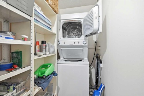 301C-5601 Dalton Drive Nw, Calgary, AB - Indoor Photo Showing Laundry Room