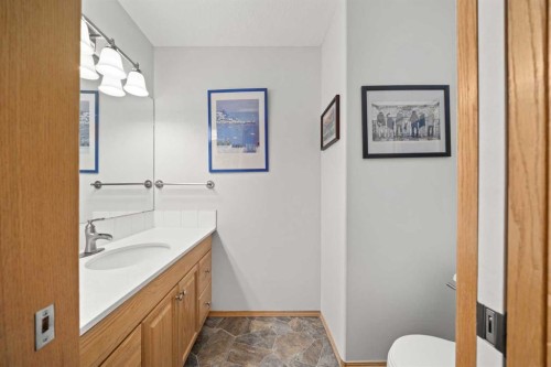 113 Sheep River Drive, Okotoks, AB - Indoor Photo Showing Bathroom