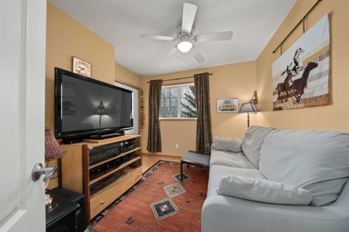 113 Sheep River Drive, Okotoks, AB - Indoor Photo Showing Living Room