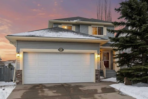 113 Sheep River Drive, Okotoks, AB - Outdoor With Facade