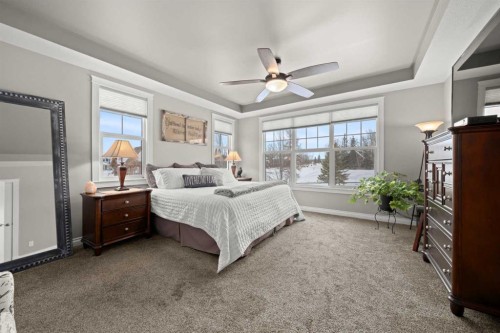 555 Summer Crescent, Rural Ponoka County, AB - Indoor Photo Showing Bedroom