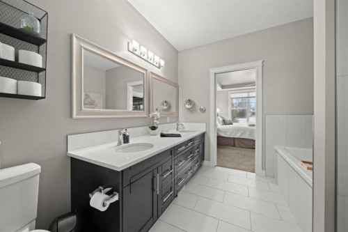 555 Summer Crescent, Rural Ponoka County, AB - Indoor Photo Showing Bathroom