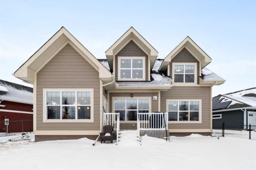555 Summer Crescent, Rural Ponoka County, AB - Outdoor With Facade