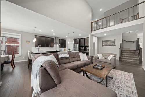 555 Summer Crescent, Rural Ponoka County, AB - Indoor Photo Showing Living Room