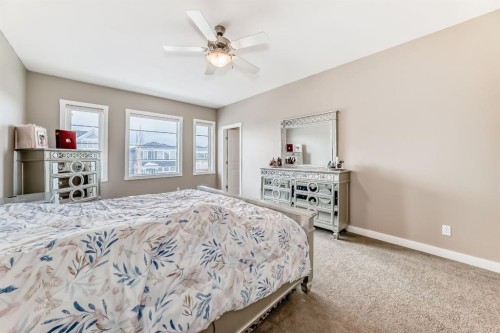 36 Red Embers Row Ne, Calgary, AB - Indoor Photo Showing Bedroom