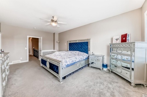 36 Red Embers Row Ne, Calgary, AB - Indoor Photo Showing Bedroom