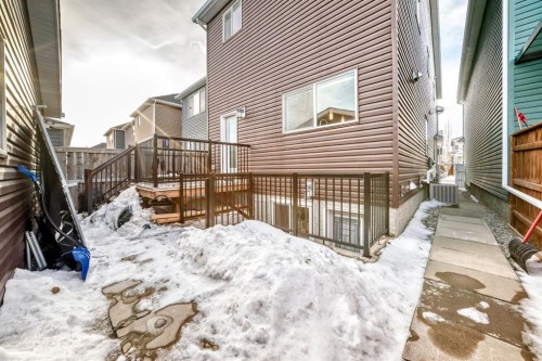 36 Red Embers Row Ne, Calgary, AB - Outdoor With Exterior