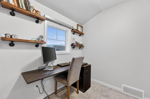 73 Fireside Cove, Cochrane, AB - Indoor Photo Showing Office