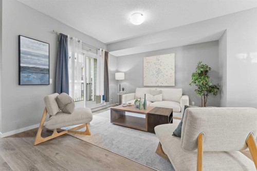 108 Nolanlake Villas Nw, Calgary, AB - Indoor Photo Showing Living Room