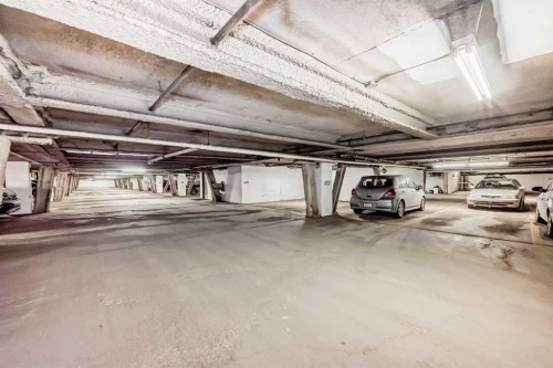 408-723 57 Avenue Sw, Calgary, AB - Indoor Photo Showing Garage