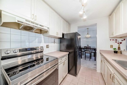 408-723 57 Avenue Sw, Calgary, AB - Indoor Photo Showing Kitchen