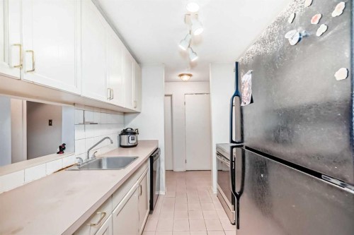 408-723 57 Avenue Sw, Calgary, AB - Indoor Photo Showing Kitchen