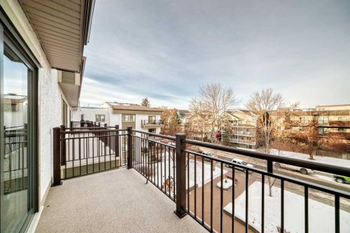 408-723 57 Avenue Sw, Calgary, AB - Outdoor With Balcony With Exterior
