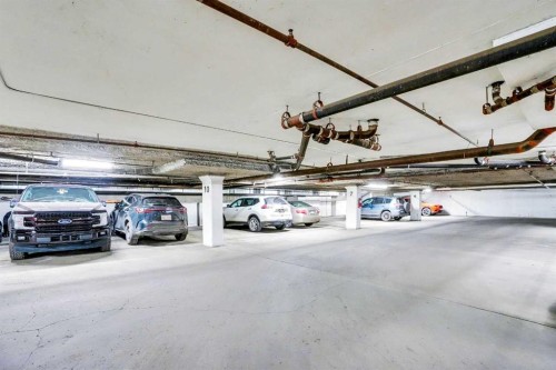 9E-133 25 Avenue Sw, Calgary, AB - Indoor Photo Showing Garage