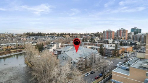 114-2204 1 Street Sw, Calgary, AB - Outdoor With View