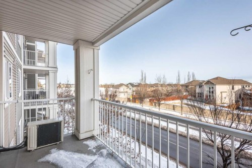 306-406 Cranberry Park Se, Calgary, AB - Outdoor With Balcony With Exterior