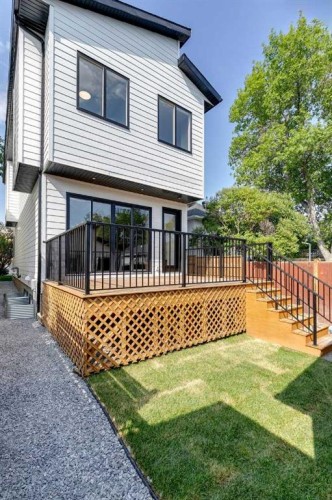 2309 21 Avenue Sw, Calgary, AB - Outdoor With Deck Patio Veranda