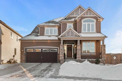 108 Windgate Close Sw, Airdrie, AB - Outdoor With Facade