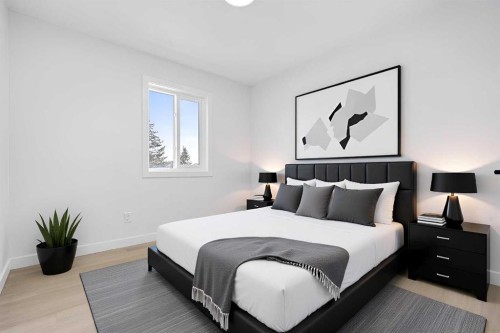 7415 39 Avenue Nw, Calgary, AB - Indoor Photo Showing Bedroom