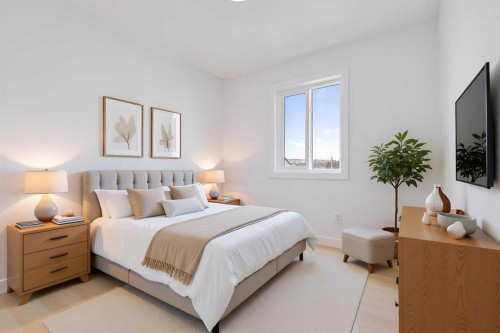 7415 39 Avenue Nw, Calgary, AB - Indoor Photo Showing Bedroom