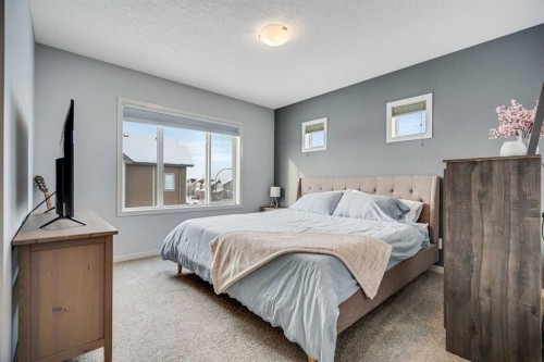 335 Copperpond Row Se, Calgary, AB - Indoor Photo Showing Bedroom