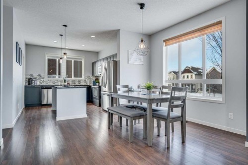 335 Copperpond Row Se, Calgary, AB - Indoor Photo Showing Dining Room