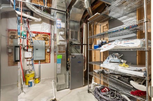 328 Silverado Plains Circle Sw, Calgary, AB - Indoor Photo Showing Basement