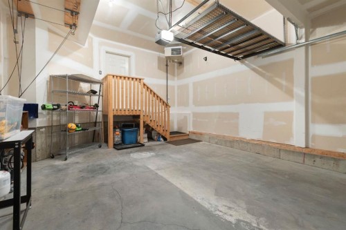 328 Silverado Plains Circle Sw, Calgary, AB - Indoor Photo Showing Garage