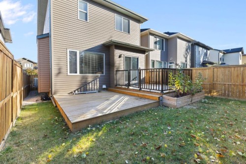 328 Silverado Plains Circle Sw, Calgary, AB - Outdoor With Deck Patio Veranda
