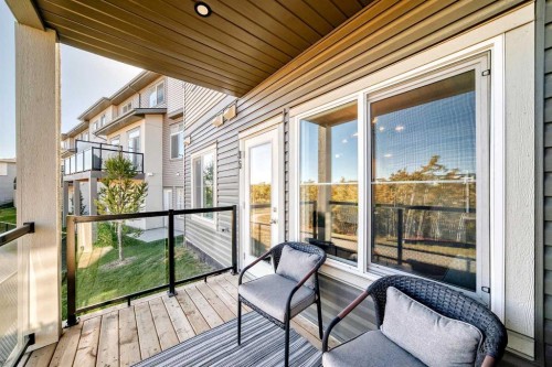 35 Spring Creek Common Sw, Calgary, AB - Outdoor With Balcony With Exterior