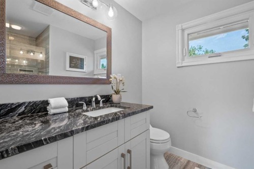 308 Parkridge Green Se, Calgary, AB - Indoor Photo Showing Bathroom