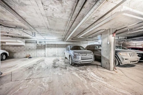 314-5 Saddlestone Way, Calgary, AB - Indoor Photo Showing Garage