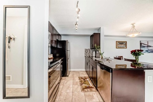 314-5 Saddlestone Way, Calgary, AB - Indoor Photo Showing Kitchen
