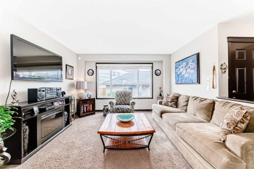 273 Chaparral Valley Drive Se, Calgary, AB - Indoor Photo Showing Living Room