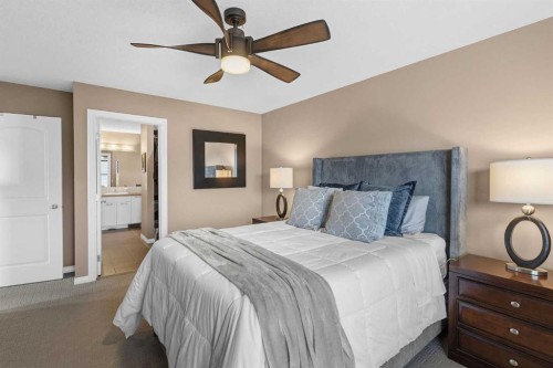 101 Evanscreek Court Nw, Calgary, AB - Indoor Photo Showing Bedroom