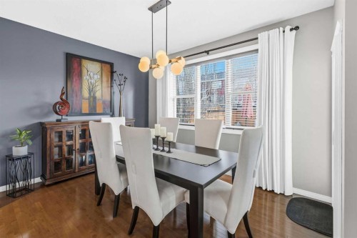 101 Evanscreek Court Nw, Calgary, AB - Indoor Photo Showing Dining Room
