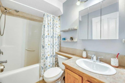 29E Wellington Cove, Strathmore, AB - Indoor Photo Showing Bathroom