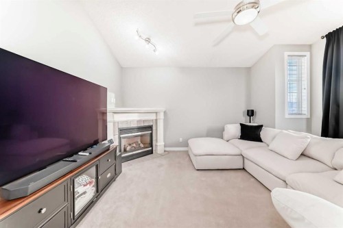 115 West Lakeview Circle, Chestermere, AB - Indoor With Fireplace