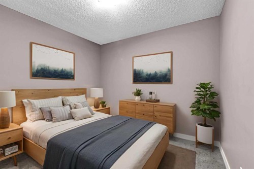 3407-81 Legacy Boulevard Se, Calgary, AB - Indoor Photo Showing Bedroom