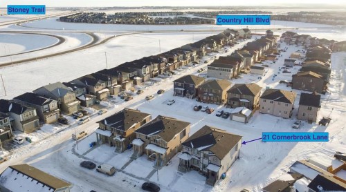 21 Cornerbrook Lane Ne, Calgary, AB - Outdoor With View