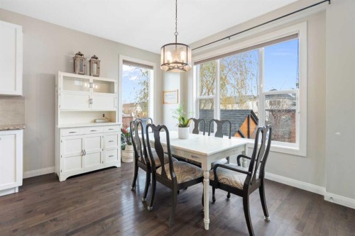 47 Copperstone Mews Se, Calgary, AB - Indoor Photo Showing Dining Room