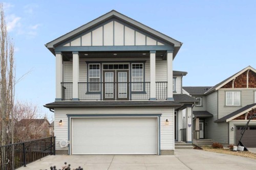 47 Copperstone Mews Se, Calgary, AB - Outdoor With Balcony