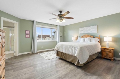 47 Copperstone Mews Se, Calgary, AB - Indoor Photo Showing Bedroom