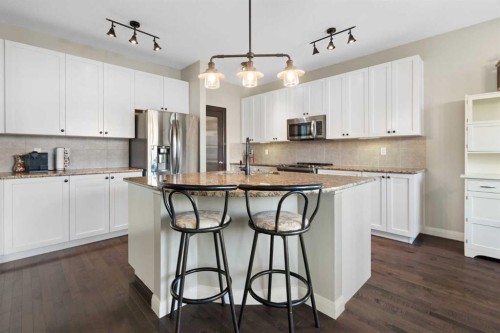 47 Copperstone Mews Se, Calgary, AB - Indoor Photo Showing Kitchen With Stainless Steel Kitchen
