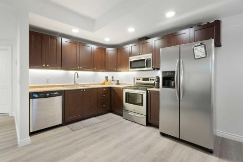 47 Copperstone Mews Se, Calgary, AB - Indoor Photo Showing Kitchen With Stainless Steel Kitchen