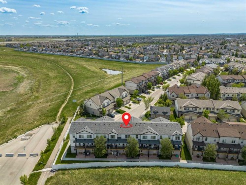 313 Copperpond Landing Se, Calgary, AB - Outdoor With View