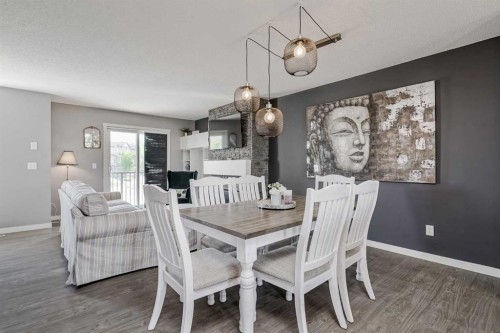 313 Copperpond Landing Se, Calgary, AB - Indoor Photo Showing Dining Room