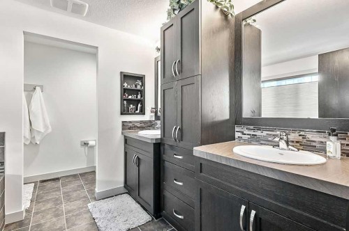 73 Evanspark Way Nw, Calgary, AB - Indoor Photo Showing Bathroom